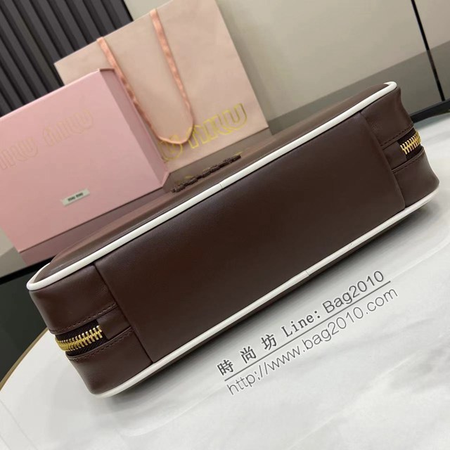 MIU MIU專櫃繆繆最新款Beau手袋25ss單肩包 jh2872型號：5BB173